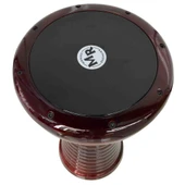 DÖKÜM DARBUKA DESENLİ BORDO DDDWRD - 3