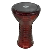 DÖKÜM DARBUKA DESENLİ BORDO DDDWRD - 1