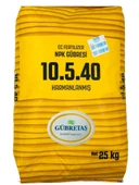 GÜBRETAŞ 10.5.40+ME (25 KG) AZOTLU FOSFORLU POTASYUM - 1