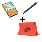 Lenovo Tab M10 3. Nesil TB-328FU T610 Kılıf Dönen Tablet Kilifi Ekran Koruyucu+Kalem - 12