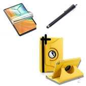 Lenovo Tab M10 3. Nesil TB-328FU T610 Kılıf Dönen Tablet Kilifi Ekran Koruyucu+Kalem - 8