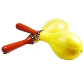 Marakas Plastik Ahşap Saplı Dadi - MA2YL thumbnail 1