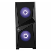 MSI MAG FORGE 100M Temperli Camlı 120mm RGB Fanlı Mid Tower Gaming Kasa thumbnail 1