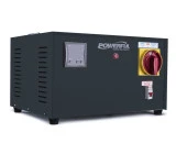 Powerful PSM-1103 ,3,5 kVA (3500 VA) Mikro İşlemcili Koruma Üniteli Voltaj Regülatörü Siyah - 1