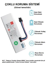 Pil5040C03S Neabot Nomo N2 5200mAh Uyumlu Batarya Robot Süpürge Pili - 3