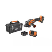 Aeg BEWS18-115BLPX2-502T 18V 5Ah Çift Akülü Taşlama - 1