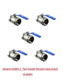 Şenpres 02602 1" Tam Geçişli Küresel Vana (mavi) 5 ADET - 1