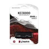 Kingston 2TB KC3000 NVMe M.2 SKC3000D/2048G Okuma Hızı 7000MB / Yazma Hızı 7000MB SSD thumbnail 1