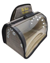La Vista Tomris Kedi, Küçük Köpek Sırt Taşıma Çantası Bej 44-26-27cm - 1