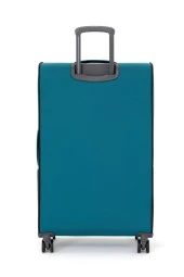 Pierre Cardin Ultra Light Hafif Lüx Kumaş 2'li Valiz Seti Büyük Boy - Kabin Boy Petrol PC8200 - 3