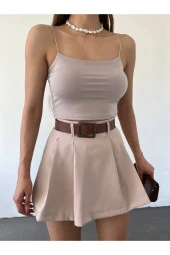 Büstiyer Crop İp Askılı - 3