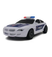 Uzaktan Kumandalı Full Fonksiyon Süper Hızlı 1:24 Ölçek,  Spor Polis Arabası - 1