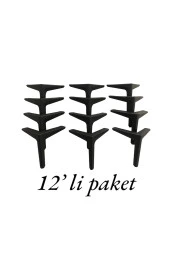 Metal Koltuk, Kanepe, Dolap, Berjer, Tv Ünitesi Ayağı 15cm - 1