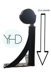 Metal Sehpa, Dolap, Berjer, Tv Ünitesi Ayağı 22 4’lü Paket - 6