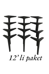 Metal Koltuk, Kanepe, Dolap, Berjer, Tv Ünitesi Ayağı 20cm - 1