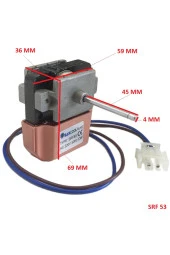 SRF53 NOFROST İÇ FAN MOTORU KALIN MİLLİ - 2
