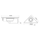 Say Kaçkar Piticare Desenli Yandan Çıkışlı Yer Süzgeçi thumbnail 2