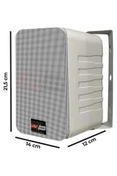Lastvoice Large Paket-5 Hoparlör ve Anfi Anons Ses Sistemi Seti - 4