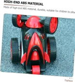 Uzaktan Kumandalı, Florasan Işıklı, 360 Derece Dönebilen Akrobat Araba- Stunt Car thumbnail 3