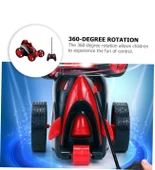 Uzaktan Kumandalı, Florasan Işıklı, 360 Derece Dönebilen Akrobat Araba- Stunt Car thumbnail 4