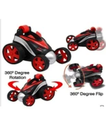Uzaktan Kumandalı, Florasan Işıklı, 360 Derece Dönebilen Akrobat Araba- Stunt Car thumbnail 6