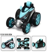 Uzaktan Kumandalı, Florasan Işıklı, 360 Derece Dönebilen Akrobat Araba- Stunt Car thumbnail 9