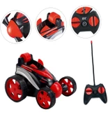 Uzaktan Kumandalı, Florasan Işıklı, 360 Derece Dönebilen Akrobat Araba- Stunt Car thumbnail 8