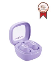 Lenovo XT62 kulaklık Bluetooth 5.3 kablosuz kulakiçi kulaklık HD çağrı Purple thumbnail 1