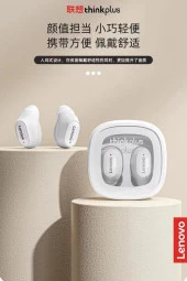 Lenovo XT62 kulaklık Bluetooth 5.3 kablosuz kulakiçi kulaklık HD çağrı Purple thumbnail 2