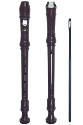 Midex FL-8BN Kaliteli Brown Blok Flüt - 1