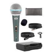 Lastvoice Lv-680 Profesyonel Dinamik EL Mikrofonu (Çift kablo Sünger Çanta Tutacak) - 3