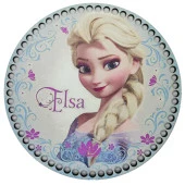 Ahşap Çanta Plakası 7297 Frozen Elsa - 1