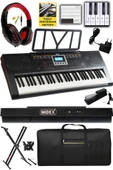 Midex PS-3500KSP Tuş Hassasiyetli 61 Tuşlu Org Sustain Pedallı (Stand Pedal Çanta Kulaklık Notalık Metod) thumbnail 1