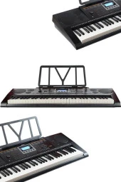 Midex Ps-3500K Tuş Hassasiyetli 61 Tuşlu Org (Çanta Kulaklık Notalık Adaptör Metod) - 4