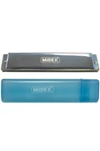 Midex HN-24SL Silver 24 Delikli Mızıka - 2