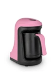Fantom KS1000 Pembe Kahve Saati Türk Kahve Makinesi 5 Fincan Kapasiteli Sağ - Sol El Uyumlu thumbnail 1