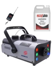 Quenlite QL-1200RGB-LK LED Işıklı Sis Makinası 1200 Watt Uzaktan Kumandalı (5 Litre Likit ile Birlikte) - 1
