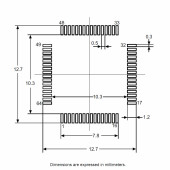 ST Microelectronics STM32G070RBT6 ARM Cortex M0+ Microcontroller STM32G0 64MHz Mcu Cpu 128 Kbyte - 8