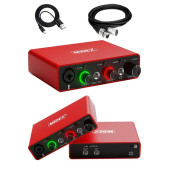 Midex Special Paket-2 Stüdyo Ekipmanları GLX-700RD Ses Kartı CX1 Mikrofon Kulaklık Stand - 3