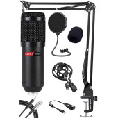 Lastvoice BM800 Twitch Yayıncı Condenser Mikrofon + Stand Filtre Set - 1