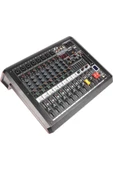Midex MPX-1200P Power Mikser Amfi 8 Kanal 2x600W Dijital Efekt Bt EQ Usb thumbnail 3