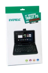 Kb-tab10 Kırmızı 10" Mini Usb Türkçe Q Klavye + Tablet Pc Kılıfı - 6