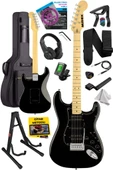 Midex RPH-40BK-ST Full Black Elektro Gitar Seti HSH Manyetik Maple Klavye Üst Kalite thumbnail 2