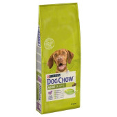 Dog chow adult 14kg kuzu pirinç yetişkin köpek maması lamb rice - 1