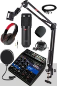 Lastvoice Mix Paket-2 Stüdyo Youtuber Podcast Kayıt Ekipman Seti thumbnail 1