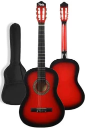 Midex CG-270RD Kırmızı Renk Klasik Gitar 4/4 Yetişkin Boy Sap Ayarlı Full Set - 2