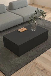 Givayo Mobilya Santa Orta Sehpa 90 cm Antrasit - 1