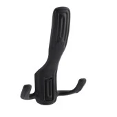 Portmanto Vestiyer Duvar Dolap Elbise Askısı Mat Siyah Mobilya Metal Kapı Askılığı Aparatı thumbnail 3