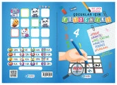 Çocuklar İçin Zeka & Dikkat Güçlendiren FUTOSHİKİ Kolay Seviye-Yeni Nesil JAPON SUDOKU 7-99 Yaş - 4