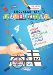 Çocuklar İçin Zeka & Dikkat Güçlendiren FUTOSHİKİ Kolay Seviye-Yeni Nesil JAPON SUDOKU 7-99 Yaş - 5